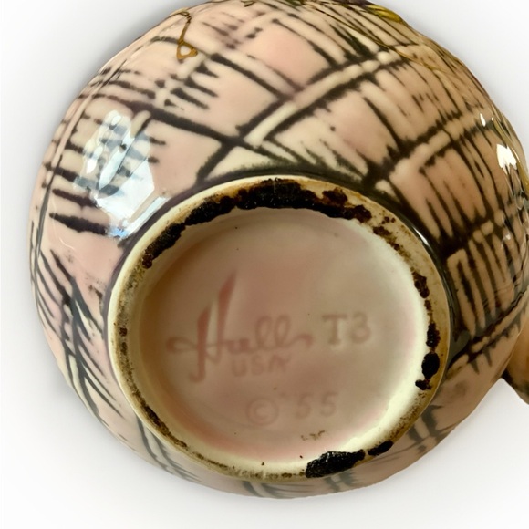 VINTAGE HULL 1955 FLITE POTTERY SIGNED - Picture 6 of 6
